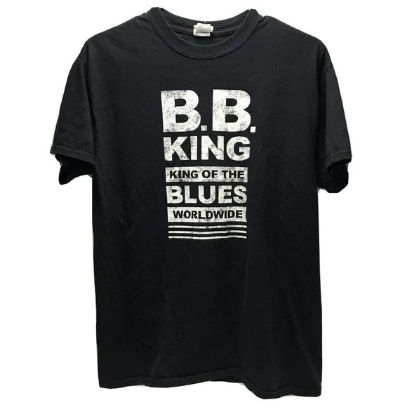 Bb King The King Of The Blues World Wide BB King The Thrill Is Gone Shirt Sz Med - Picture 2 of 5